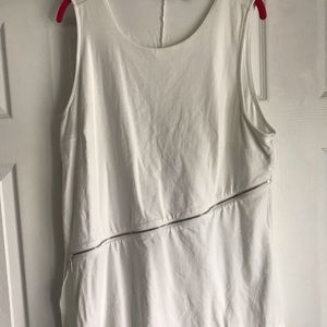White tank top shirt